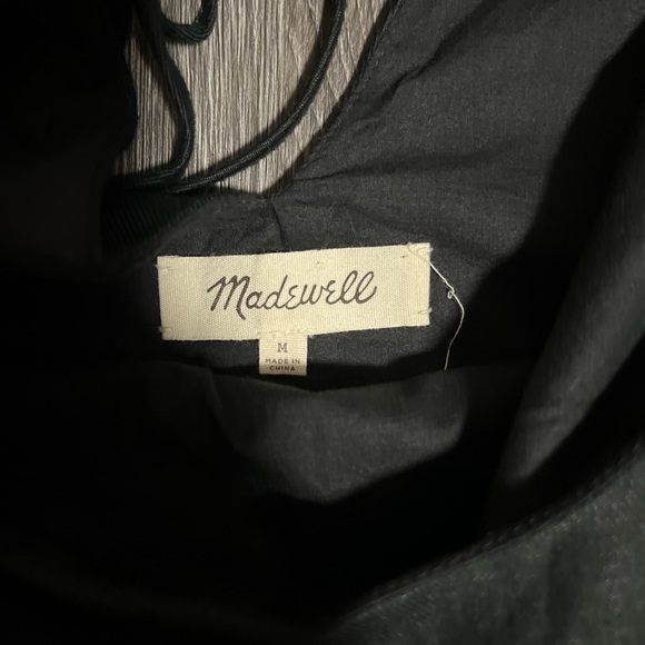 Madewell Black Dress with Tassel Hem - Picture 7 of 9